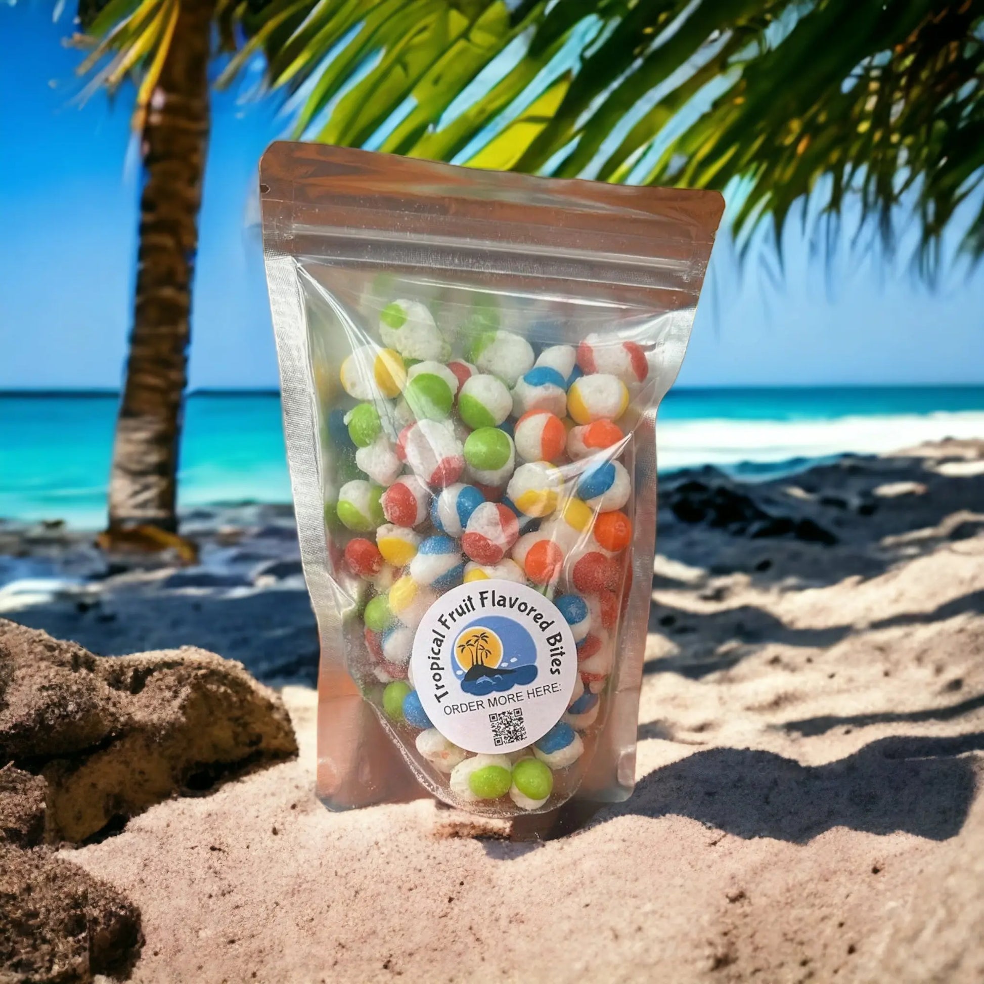 Freezy Tropical Bites 4oz. - Freezy Treats