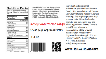 FREEZY WATERMELON RINGS